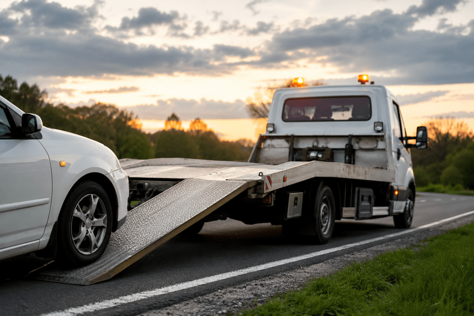 Recovery truck providing car recovery in Birmingham